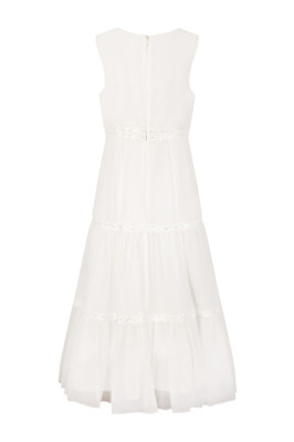 Happy girls Kommunionkleid festives Kleid Boho lang ecru