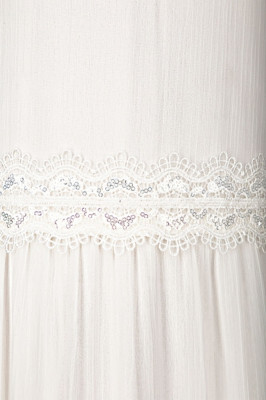 Happy girls Kommunionkleid festives Kleid Boho lang ecru