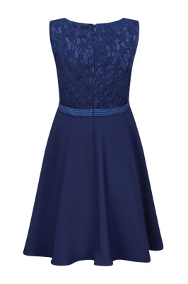 Happy girls festives Kleid navy
