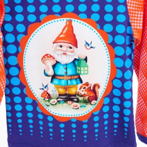 Mim-Pi Langarm-Shirt/Longsleeve Zwerg bunt