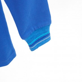 Mim-Pi Langarm-Shirt/Longsleeve großes Herz blau