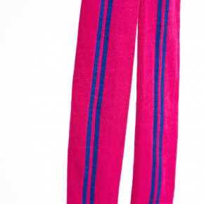 Mim-Pi Strumpfhose Rallystreifen pink