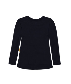 Steiff Mädchen Sweatshirt mit Quietschebär marine 86