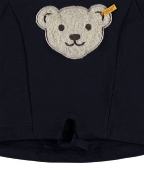 Steiff Mädchen Sweatshirt mit Quietschebär marine 86