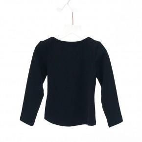 Mim-Pi Langarm-Shirt/Longsleeve Einhorn schwarz 152