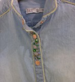 CKS Jeans Bluse PEARLY bleach denim