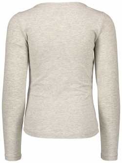 LIKE FLO Langarm-Shirt/Longsleeve grey mele