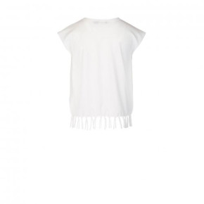 Geisha Top/T-Shirt offwhite Fransen 176
