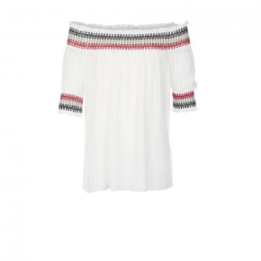 Geisha Top/Bluse Off-Shoulder white 140