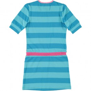 Mim-Pi Kleid Streifen Schwan Fee blue 116