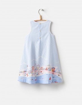 Joules Mädchen Kleid BUNTY seabord 110 - 5y