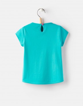 Joules Mädchen T-Shirt PIXIE Katze