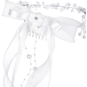 DANAMADE Haarkranz DFOTINI weiß Einheitsgröße