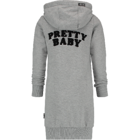 Vingino Kapuzen-Sweat-Kleid PARISIENNE grey mele