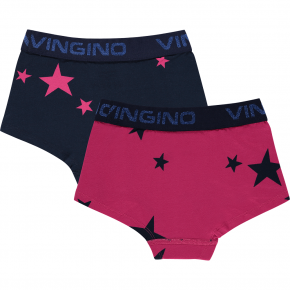 Vingino Hipster/Short 2er-Pack GLOW dark blue