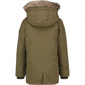 Vingino Winter-Jacke/Winter-Mantel mit Kapuze TAHA ultra army