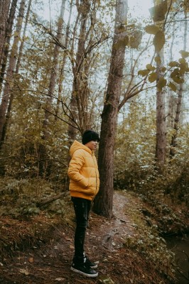 Vingino Winter-Jacke mit Kapuze TANJU warm yellow 140 - 10y