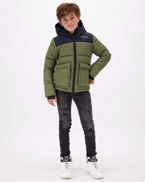 Vingino Winter-Jacke mit Kapuze TAMOSI olive night 152 - 12y