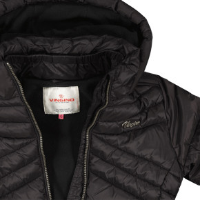 Vingino Winter Long-Jacke / -Mantel mit Kapuze TESSY-LEE deep black