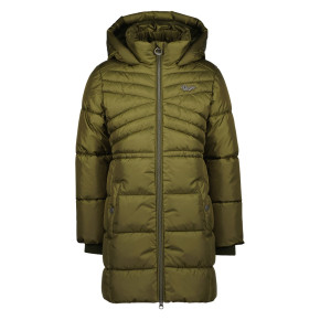 Vingino Winter Long-Jacke / -Mantel mit Kapuze TESSY-LEE ultra army