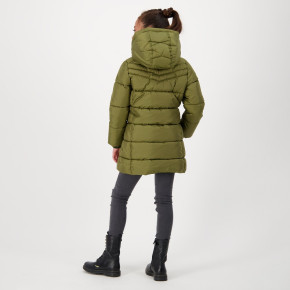 Vingino Winter Long-Jacke / -Mantel mit Kapuze TESSY-LEE ultra army