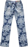 Blue Effect Mädchen Röhren Jeans denim laserprint floral