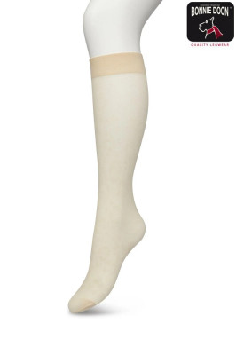 Bonnie Doon Fancy Flower Kniestrümpfe ivory 36 - 42