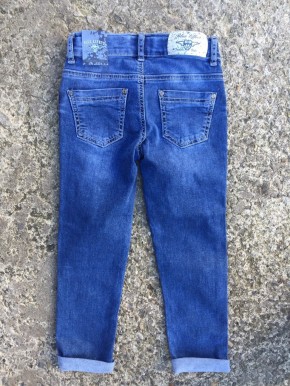 Blue Effect Mädchen cropped Jeans blue denim destroyed NORMAL