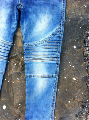 Blue Effect Mädchen Biker-Jeans blue denim light 140 - 10y