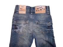 Blue Effect Mädchen Jeans dunkelblau mit Stern