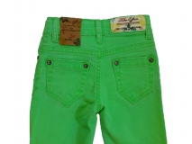 Blue Effect Jungen coloured Jeans neon grün NORMAL Gr. 176