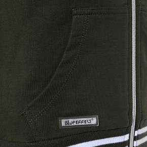 Blue Effect Mädchen Kapuzen-Sweat-Jacke schwarz