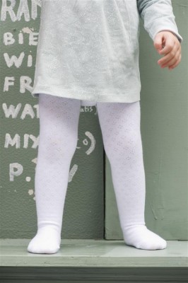 Bonnie Doon Baby Strumpfhose AJOUR offwhite