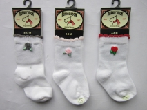 Bonnie Doon Baby Socken Rose weiß-rosa