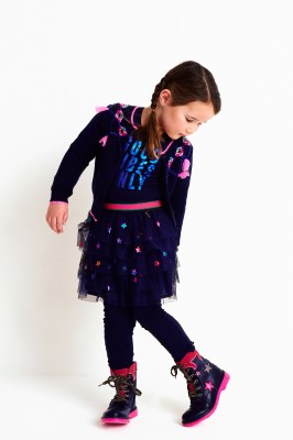 Mim-Pi Cardigan/Strick-Jacke blau