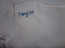 Paglie T-Shirt weiss mit Print Gr. 98