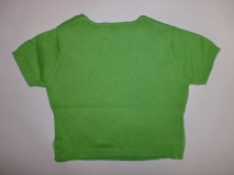 Paglie Kurzarm Cardigan/Pulunder grün Gr. 110/116
