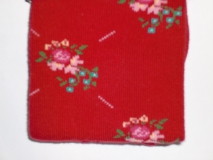 Bonnie Doon Baby Socken "Flourishing" rot