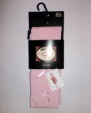 Bonnie Doon Satin Schleifchen Baby-Strumpfhose rosa