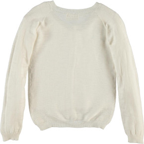 CKS Cardigan/Strickjacke RAINBOW crispy white