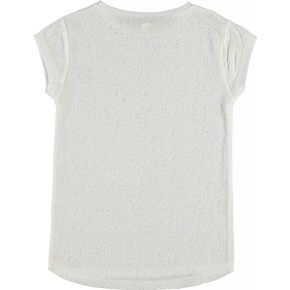 CKS T-Shirt LINEA pearl white