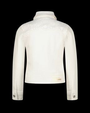 Vingino Jeansjacke TAYLIN LACE white denim