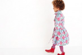 Mim-Pi Sommer-Mantel/-Jacke rot weiß blau