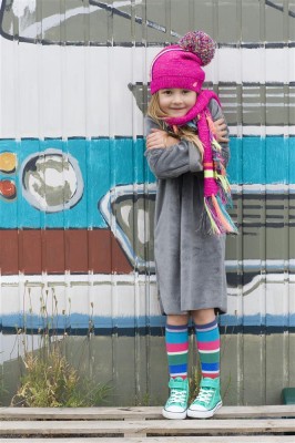 Bonnie Doon Kniestrümpfe COCKTAIL Streifen indigo