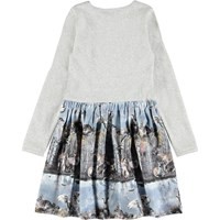 Molo Mädchen Langarm-Kleid CREDENCE The Forest Lake