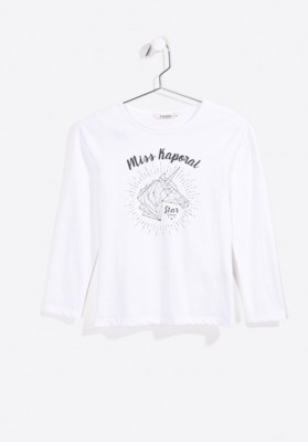 Kaporal Langarm-Shirt/Longsleeve DIEZE white