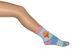 Bonnie Doon Socken ICECREAM sky blue 23 - 26