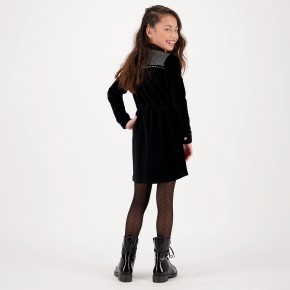 Vingino Langarm-Kleid PAMELIE deep black 152 - 12y