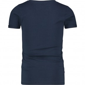 Vingino T-Shirt V-Ausschnitt HAMA dark blue 128 - 8y