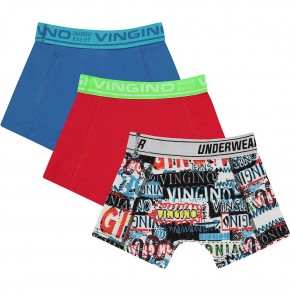 Vingino Boxer/Short 3er-Pack VINGINO classic red